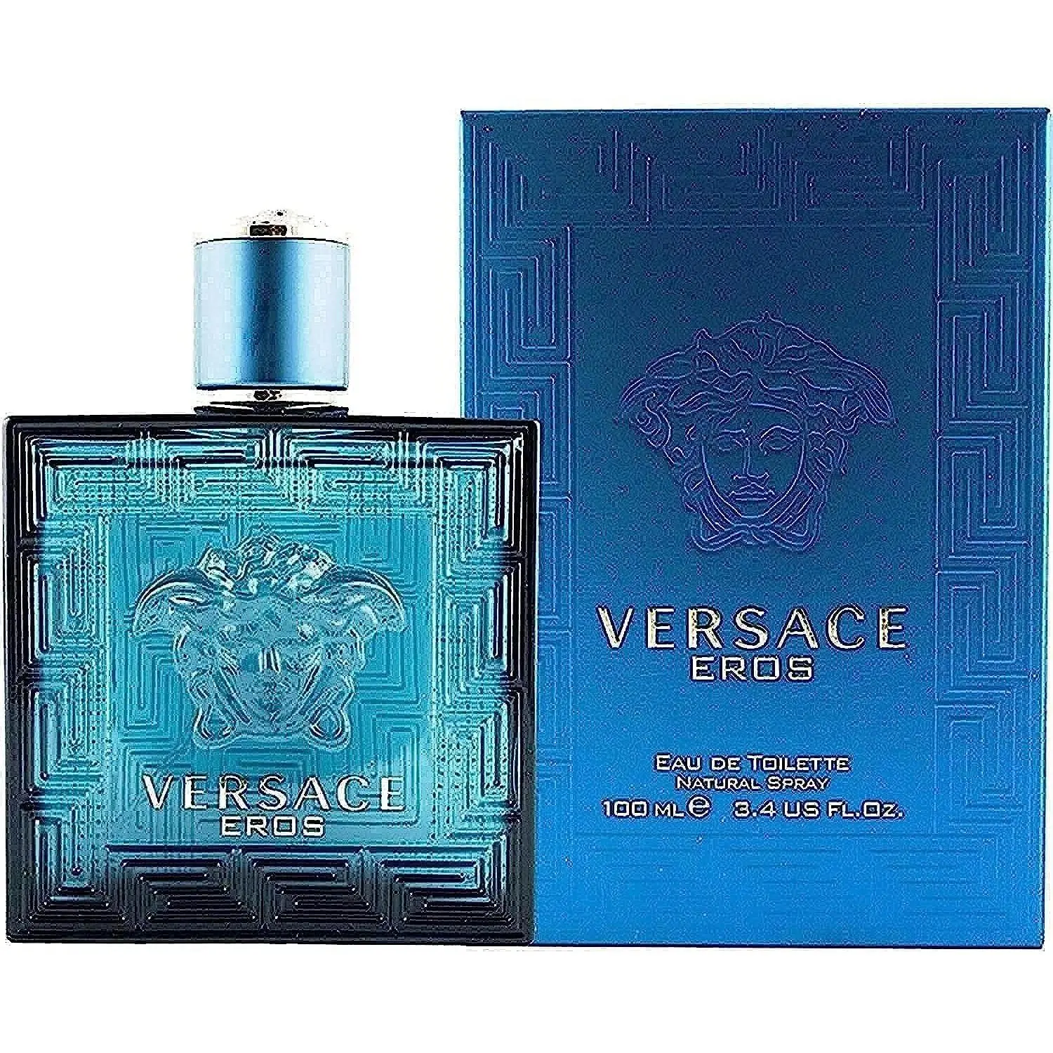 Versace Eros for Men 3.4 oz Eau de Toilette Spray Versace Eros for Men 3.4 oz Eau de Toilette Spray