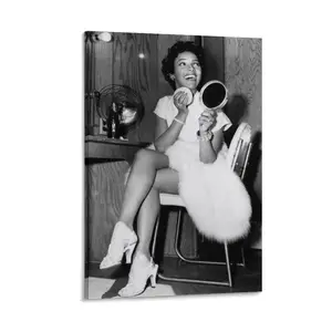 Dorothy Dandridge Actress Portrait Vintage Celebrity Art Poster Decor Print Gifts Landscape