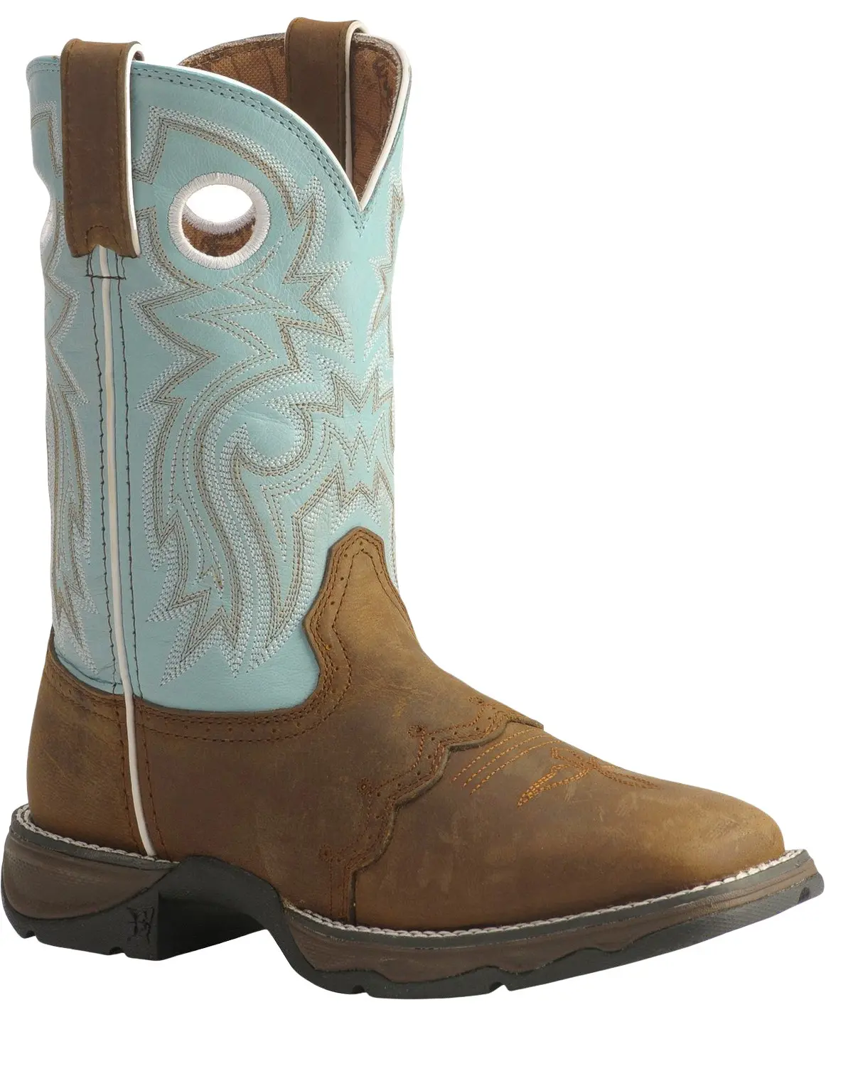 Durango Women's Women'S Saddle Western Boot Broad Square Toe - Rd3471
