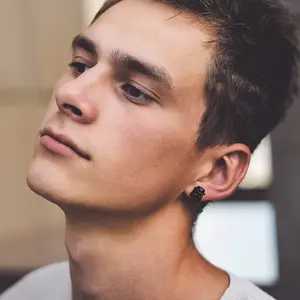 FaithHeart Plague Doctor Steampunk Stud Earrings Retro Style Animal Jewelry