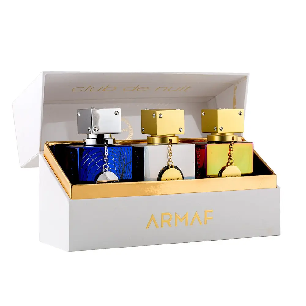 Armaf Club De Nuit 3 Piece Perfume Gift Set (Untold, Iconic, Imperiale) - 30ml Each Armaf Club De Nuit 3 Piece Perfume Gift Set (Untold, Iconic, Imperiale) - 30ml Each