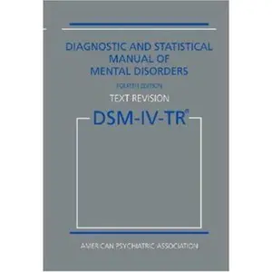 USED-Diagnostic and Statistical Manual of Mental Disorders, 4th Edition, Text Revision (DSM-IV-TR) by American Psychiatric Association (Paperback)