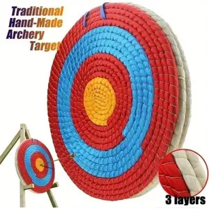 BZT Outdoor Sports Archery Straw Arrow Target Single Layer Bow Shooting Straw Archery Target