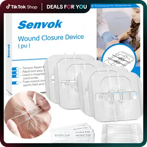 Senvok Butterfly Adhesive Strips for Wound Care Kit - Effective Adhesive for Versatile Application, Supplier Warranty Bandage dealsforyoudays