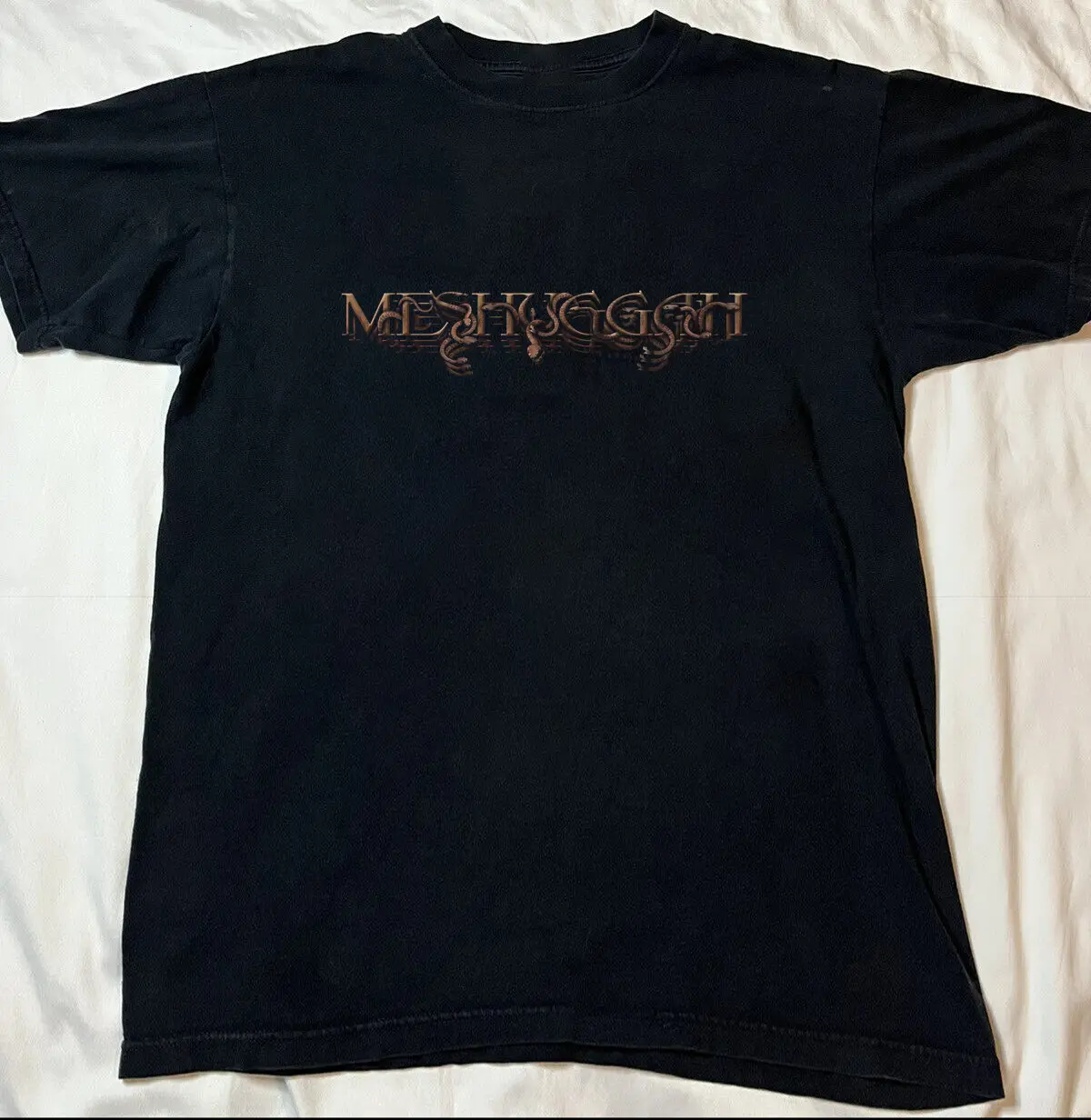 NEW! Meshuggah Band Logo Black Cotton Shirt All size T-Shirt S-6XL