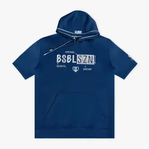 BSBL-SZN Short Sleeve Hoodie V3 - Blueprint