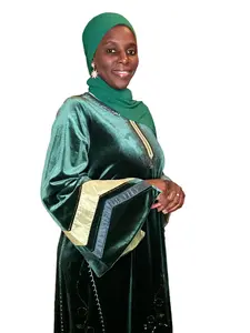 Emerald Velvet Kaftan