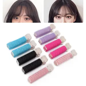 10 Piece Volume Fluffy Hair Clip Portable Fringe Forehead Clip Heatless DIY Curler Fashion Accessories