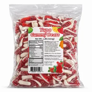 Vampire Teeth – Soft & Chewy Fruit Flavored Gummies, Bulk 2.2 lb (1000 g)