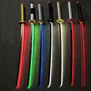 Glowing Flame-Style Anime Samurai Sword Decor – Your Room’s New Eye-Catcher Decor Ornaments Ornaments