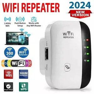 Latest Wifi Extender Covers up to 3650 Sq. ft  and 45 Devices Internet Booster with Ethernet Port Quick Setup Home Wireless Signal Booster