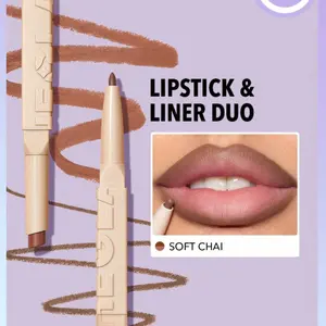 SHEGLAM Glam 101 Lipstick & Liner Duo 2-In-1 Matte Dual-Ended Lip Liner Lipstick Pencil