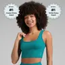 Comfrt | Rib Contour Crop Tank | Fitted Short Crop Tank Top