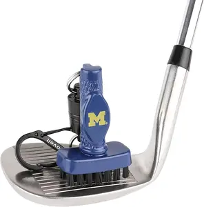 University of Michigan MiniG NCAA Team Golf Brush - A-380 Aluminum