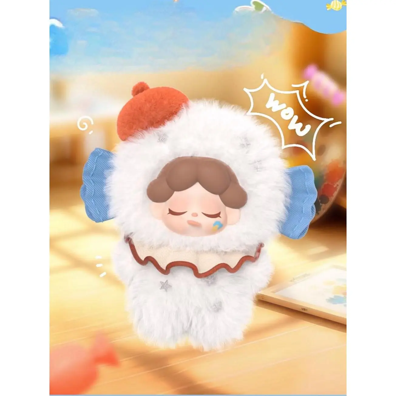 【Buy 2,Get 1 free-1pcs no box option】Wendy What to Eat Today Plush Mini Blind Box