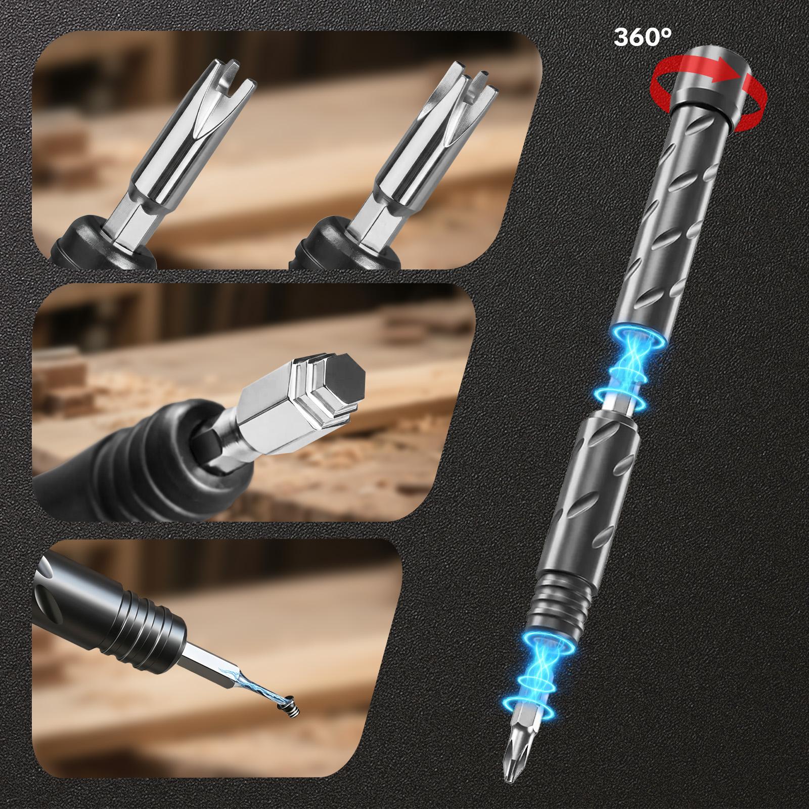 VOOTIK 55-In-1 Magnetic Screwdriver Set, Precision Tools for Home Repair, Electronics Disassembly, Furniture Installation, Practical Gift backtoschool
