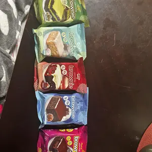 Dubai Chocolate Prime Bites - 12 Pack - Protein Brownies with 19g Protein and 5g Collagen Snack - Fresh Baked High Protein Snack w/ Low Sugar