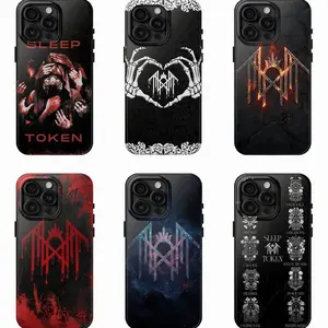 Sleep Token Phone case, Even in Arcadia Tour Two-In-One Film Case - Durable, Shock-Absorbing, and Trendy Protection - for iPhone17 16, 15, 14, 13, 12 Plus, Pro, Max, and Samsung S25-22 Perfect Birthday Gift for Friends