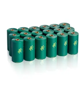 Dog Poop Bags, 270 Counts 13 x 9 in，Dog Poop Bags with Dispenser, Lavender Scented Pet Waste Bags, Thickened & Leak-Proof Dog Poop Bags