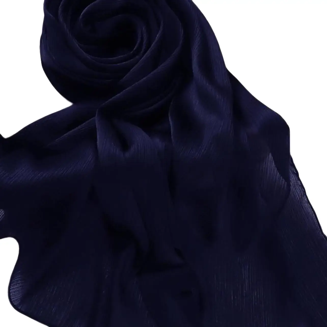 Crinkled Satin Hijab Scarf for Women - Perfect for Daily Wear and Outdoor Activities