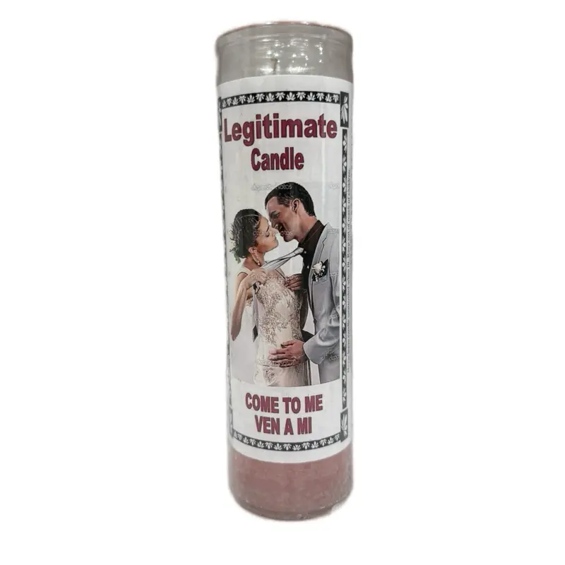 Legitimate Candle - Vela de Cristal Ven A Mi - Product Title as Described