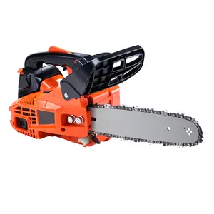 25.4CC 12" Gasoline Chainsaw Powered Wood Cutting Engine Gas Chain Saw