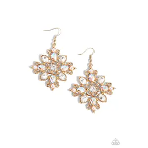 Garden of Love - Orange Earring