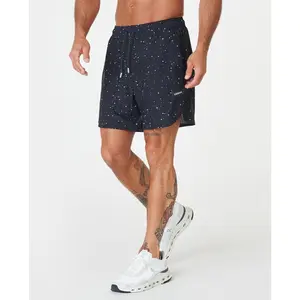 Luka Short Black Splatter, Small 5" (Liner)