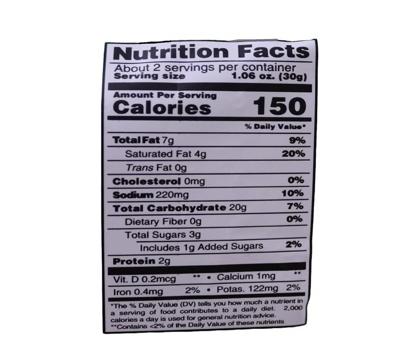 Oishi Baked Potato Fries 1.76oz, 4 Pack (Tomato Ketchup)