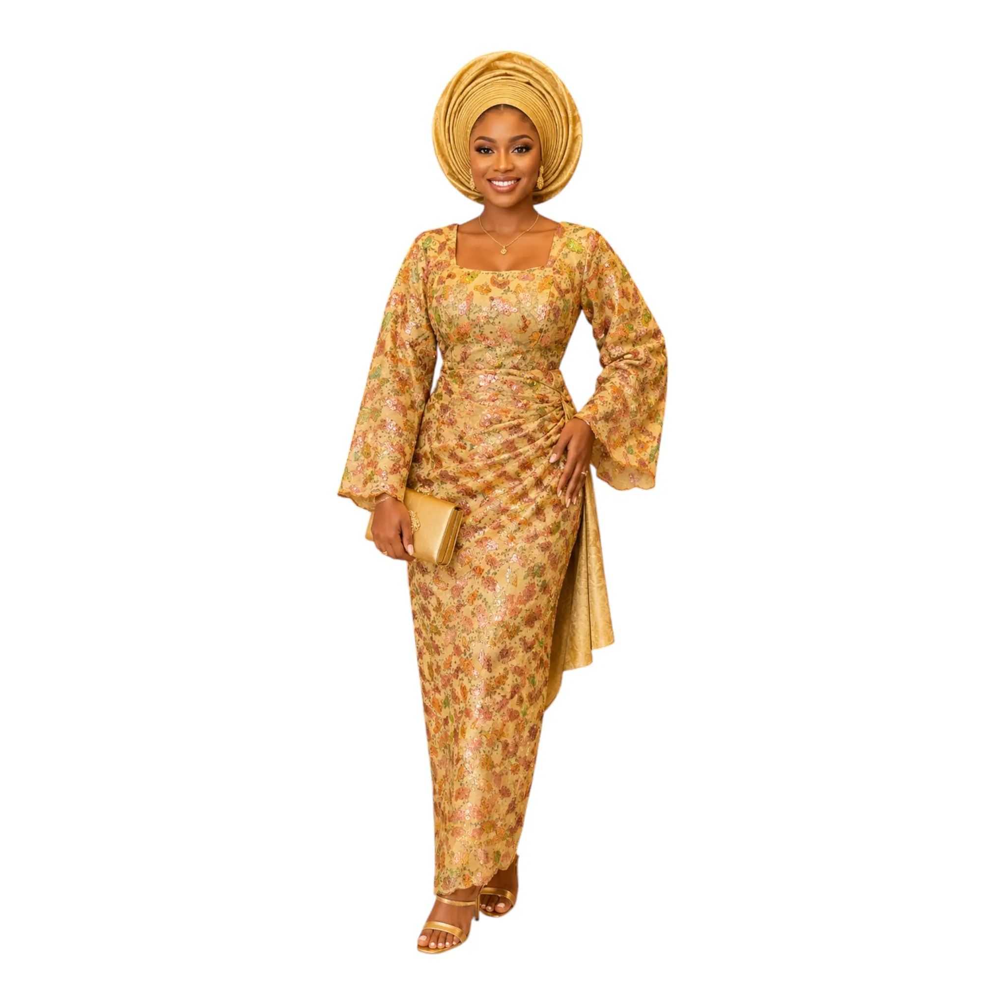 Crescenza Iro and Buba Lace Outfit