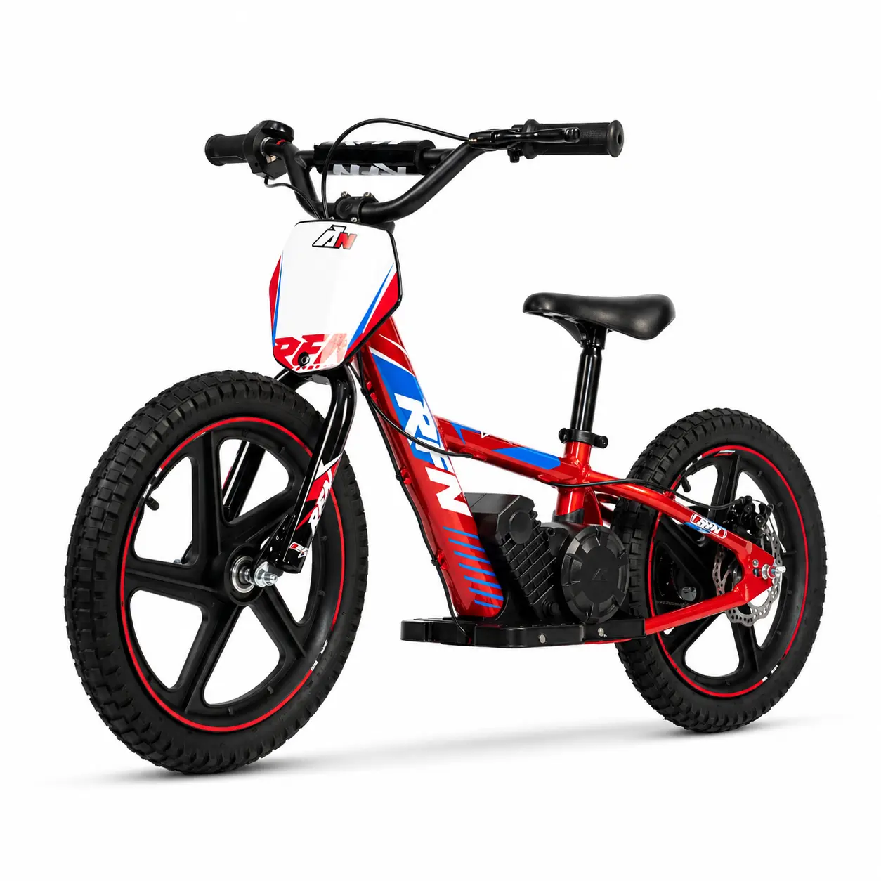 【RFN】16" Kids Electric Bike for Ages 4–8, 3 Speed Modes (3.7/8/11.8 mph), 15.5-Mile Range, 24V 250W Brushless Motor, CE/UL + Magnetic Wrist Tether – The Best Choice from First Ride to True Passion