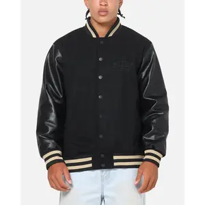 Saint Morta Valhala Varsity Jacket Black