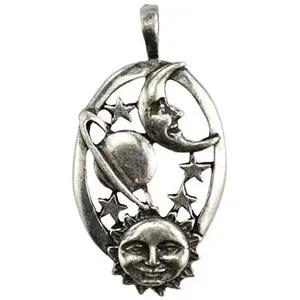 Harmonious Universe Celestial Amulet — Cosmic Balance Pendant