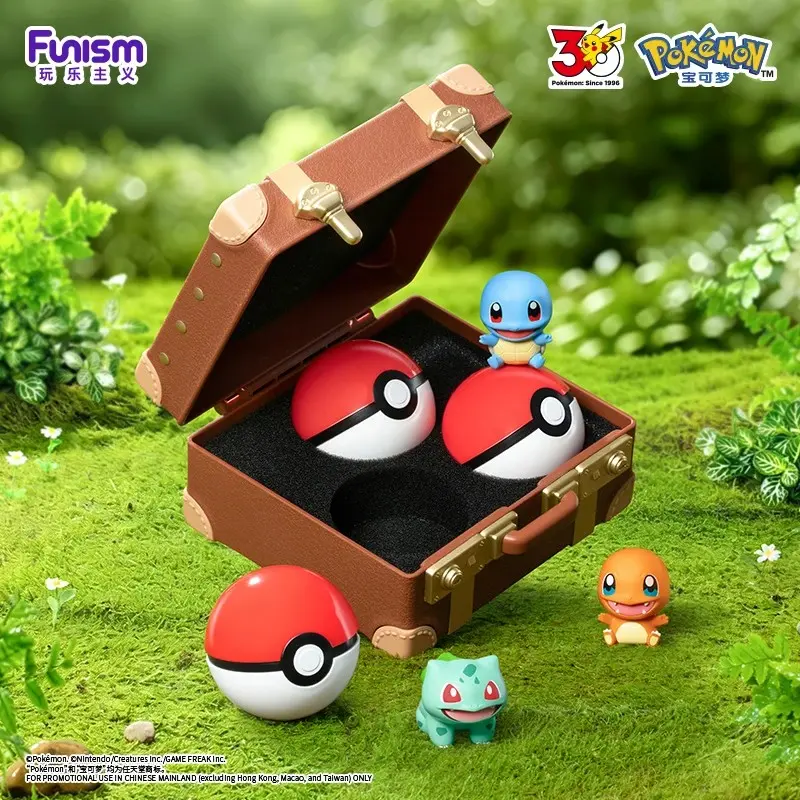 Funism Pokemon 30th First Partners Mini Miracle Blind Box | Starter Pokemon Mini Figures