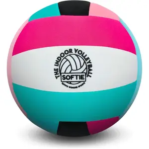 Indoor Soft-Touch Volleyball – Padded Foam Practice Ball for Pain-Free Training| Realistic Weight & Bounce| Silent Indoor Gear for Kids & Teens