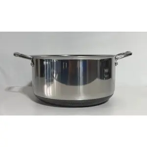 HexClad 8 Quart Hybrid Stockpot - Like New with Cosmetic Flaws