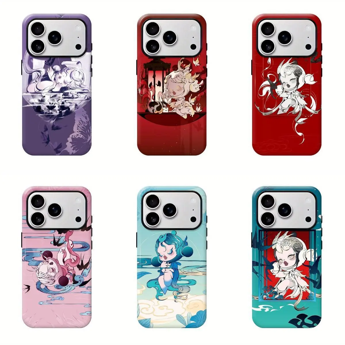 POP MART SKULLPANDA The Mirage Series Phone Case