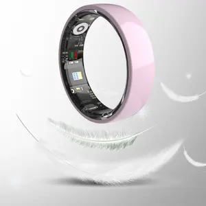 2026 New Smart Ring, Sleep & Heart Rate Monitoring, 5atm Waterproof for Swimming, Unisex Couple Style, Compatible with Android & iOS