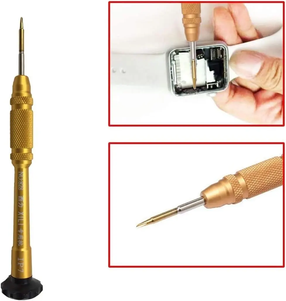 0.6mm Y Tip Y000 Tri-point Triwing Y Shape Magnetic Tri Screwdriver for Apple iPhone 7 ,7 Plus ,8 ,8 Plus, X, XR, XS, XS Max, Apple Watch
