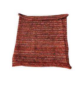 Everything Nepali Women's Infinity Headbands, Cotton, Elastic, Soft and Skin-Friendly Hair Accessory-Orange mix