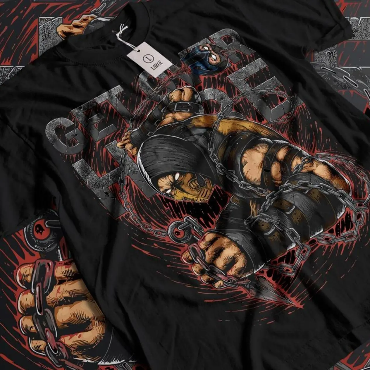 GAME OVER Graphic Tee - Video Games Shirt - Retro Gaming Tees for Gamers, Unisex I1B