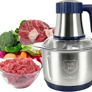 Home Electric Meat Grinder, Food Processor, Baby Food Maker, Multi-Function Blender, Chops Meat, Makes Sauce & Vegetables