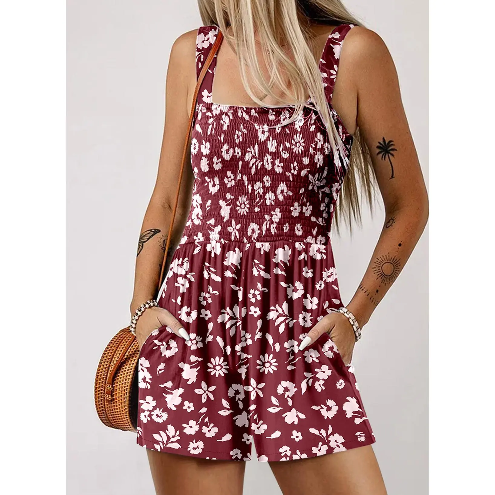 Dokotoo Rompers for Women 2026 Casual Loose Short Overalls One Dokotoo Rompers for Women 2026 Casual Loose Short Overalls One