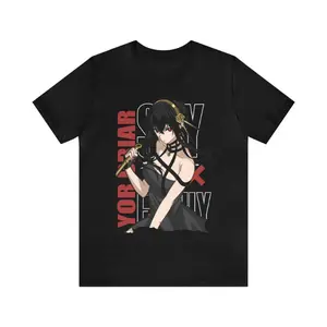 Yor Forger T-shirt, Spy x family Anime T-shirt, Cute Japanese girl T-shirt, Anime Japanese T-Shirt, Cool, Streets