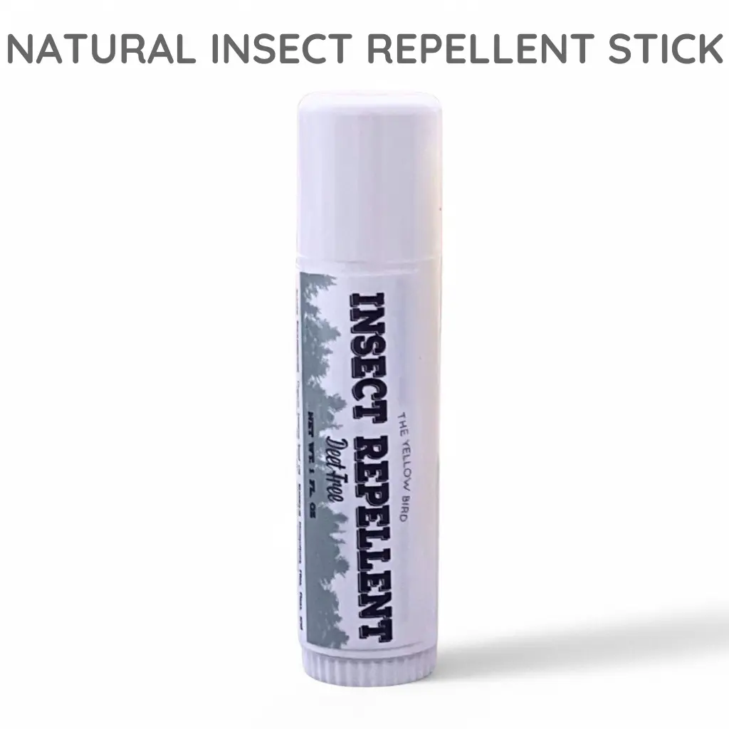 Natural Insect Repellent Stick - Deet Free, Essential Oil Balm Stick Repellent. Great for the Family.