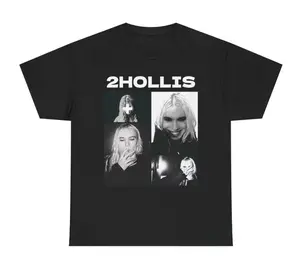T-Shirt 2HOLLIS Unisex Graphic Tee - Underground fans, Streetwear Style, Concert outfit Vintage Tee, Sweatshirt S-3XL, Mens & Womens Streetwear Tops & Underwear