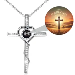 AMBYM Fashion Gold-Plated Cross Necklace For Men & Women, Trendy All-Match & Exquisite Jewelry, Perfect Choice for Girls Simple Necklace Accessory & Birthday Gift & Daily Clothing Decor Jewelry Decoration