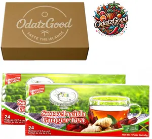 JCS Sorrel Ginger Tea 25 Tea Bags (62.5g) – Curated & Packaged by ODatzGood