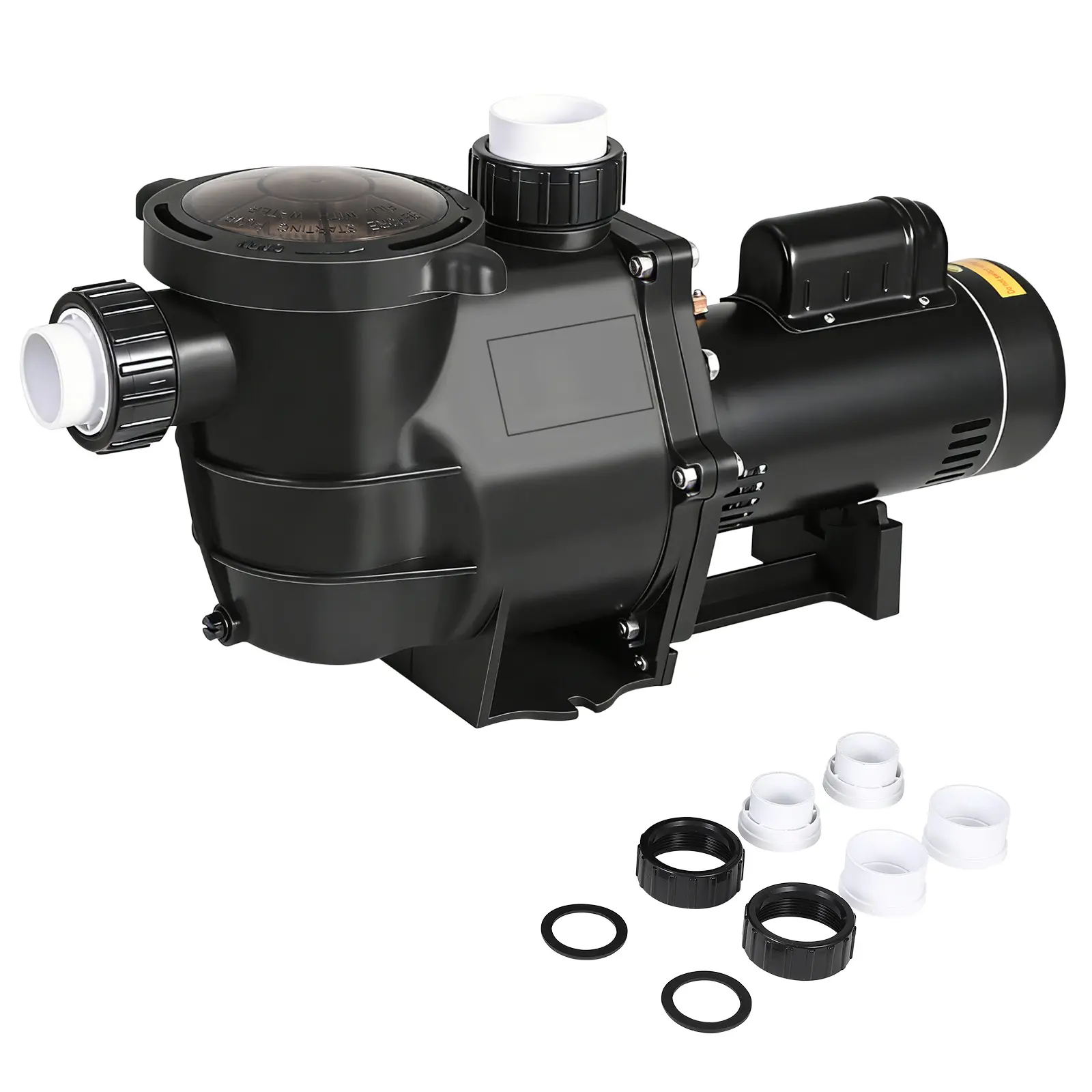 GARVEE 3/4 HP Self-Priming High Current Pool Pump - 2641 GPH, 115V/230V Dual Power, Heavy Duty Copper Motor, Strainer Basket, Quiet Operation for Above Ground Pools, Hot Tubs