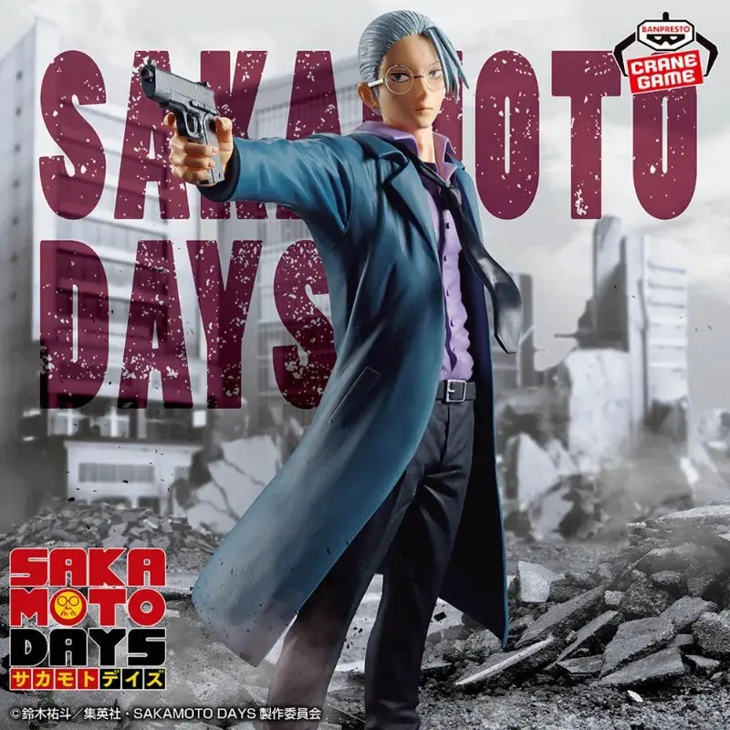 Banpresto Sakamoto Days – Taro Sakamoto Young Assassin Ready to Shoot Ver. Figure Anime PVC Figurine Statue Collectible Display
